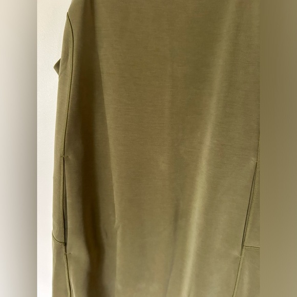 Lululemon Softstreme Back In Action Dress Size 14 Bronze Green - Picture 5 of 12